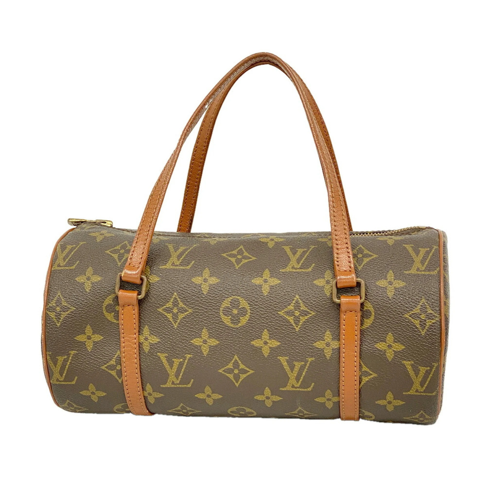 Louis Vuitton Monogram Papillon 26 Handbag M51386 Brown Women's